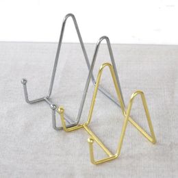 Hooks Stable Plate Holders Twisted Metal Wire Stands For Phones Frames Books Display