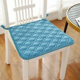 Pillow 1 Piece Thick Short Plush Chair Office Computer Soft Pad Modern Style Home Dining Universal Non-slip