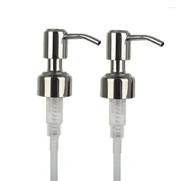 Liquid Soap Dispenser Hand Pump Nozzle For Bathroom Kitchen Stainless Steel Foam Sink Accessories