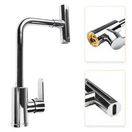 Kitchen Faucets 4 Modes Faucet Waterfall Stream Sprayer 360° Rotation Basin 1/2inch Cold Mixer Tap Sink