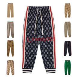 Designer Mens Pants women high quality classic letter G trousers leisure outdoor Motion High Street Fashion Man Joggers trousers leisure S-2XL zb
