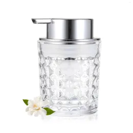 Liquid Soap Dispenser Elaborate Glass Stylish And Versatile In Bathroom Kitchen Lotion Bottle