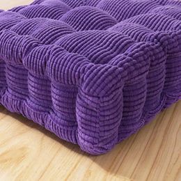 Pillow Thicken Corduroy Chair Pad Meditation Cotton Floor Car Seat Heightening Mat Office S Padded