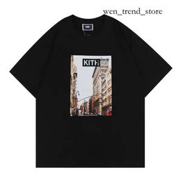 Kiths X New York T Shirt Mens Designer High Quality T Shirts Tee Workout Shirts For Men Oversized T-Shirt 100%Cotton Kiths Tshirts Vintage Short Sleeve 155