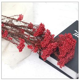 Decorative Flowers 50gNature Preserved Mi Flower Real Dried Gift For Girlfriend Christmas Decorations 2024 Artificial