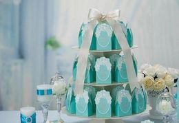 Blue Sweet Love Choclate Box Wedding Birthday Baby Shower Favour Gift Bag gift present wrap party decorstions8848505