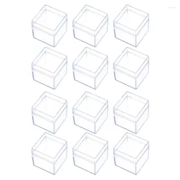 Gift Wrap 12pcs Clear Candy Box Treat Boxes Multifunction Accessory For Wedding Year Party Background Decor