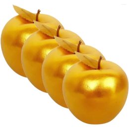 Party Decoration Simulated Golden Fruit Adornments Model Artificiales Para Simulation Fake Shape Ornaments Realistic