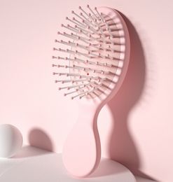 Cute Portable Air Cushion Massage Combs Hairbrush wet dry pocket mini soft brushes spa hairdressing styling tools