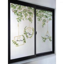 Window Stickers Frosted Glass Bathroom Windows Anti-light Anti-peeping Translucent Electrostatic Privacy Film House Tint