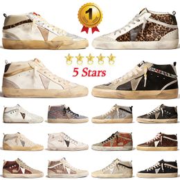 OG Original Men Women Italy Brand Dirty Old Mid Star Casual Shoes Plate-forme Chaussuer Nappa Leather Luxury Platform Loafers Ball-star Outdoor Sport Sneakers DHgate