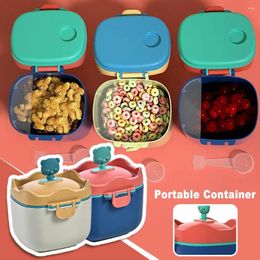 Dinnerware 1pcs Portable Baby Storage Box Bpa Free Formula Infant Dispenser Powder Cup Cartoon Milk Toddler Container Y4e0