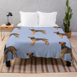 Blankets Border Terrier Throw Blanket Picnic Weighted Bed Linens