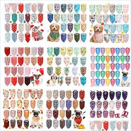 Other Dog Supplies 20 Packs Bandana Christmas Halloween Thanksgiving Valentines Day Holiday Bib Triangle Scarfs For Small Medium Dogs Dhcrn