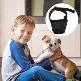 Dog Collars Short Nose Muzzle Breathable Supplies For Large Puppy Mouth Cover Cloth Walking Doggy