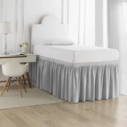 Bed Skirt Twin XL (3 Panel Set) - Glacier Grey