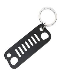 Car Key Chain Stainless Steel Selling Auto Keychain High Quality Key Ring Car Accessories for Jeep Grill Keyring3768967