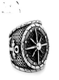 ANCHOR BIKER stainless steel ring hip hop Jewellery for mens ring 3594758