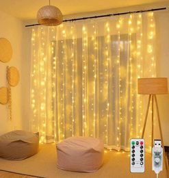 Party Decoration 3m LED Curtain String Light Garland 1st 1 2 3 18 21st 30 40 Year Happy Birthday Decorations Adult Kids Boy Girl B7208212