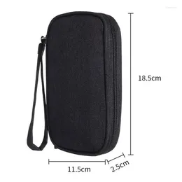 Storage Bags Digital Cable Organiser Bag Portable Water-proof Mouse Data Line Wire Plug Case Travel Headphone Compartment