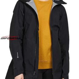 Waterproof Windproof Shell Jackets Liu Wens Same Style Coat Sprint Coat Women Codetta Cinch Gtx Waterproof Lightweight Windbreaker FEEP