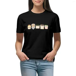 Women's Polos Still Game Characters T-shirt Korean Fashion Graphics Funny T Shirts For Women