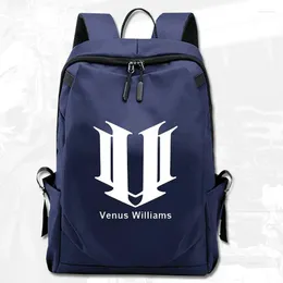 Backpack Williams VW Daypack Blue Black Grey Schoolbag Tennis Star Rucksack Sport School Bag Laptop Day Pack