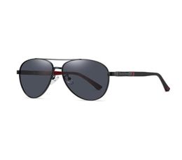 20ss Classic Pilot Polarised Sunglasses Men Women Designer Eyewear Black Red Yellow Frame Driving UV400 Lens Sun Glasses with case2753269