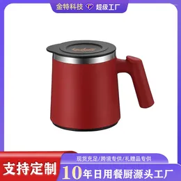 Mugs Gift 304 Stainless Steel Mug High Beauty Coffee Cup Portable Office Student