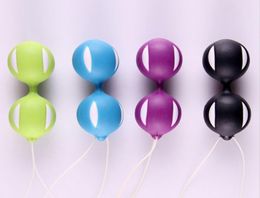 Smart Fun Ball Female Kegel Vaginal Tight Exercise Machine Vibrators Orgasms Massager Toys 6 Colours for Women Female With Retail B7618323