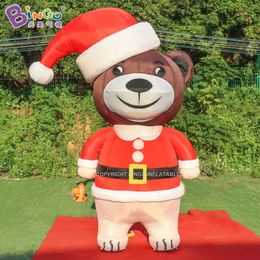 Factory outlet 8mH (26ft) with blower inflatable cartoon character Christmas deer inflation air blown animal toys for outdoor event festival decoration toys sport