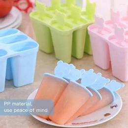 Baking Moulds Summer S Ice Cream Moulds Food Grade Silicone DIY Release Make Popsicle Easy Homemade Reusable C5X0