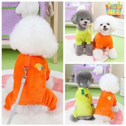 Dog Apparel Autumn Winter Pet Jersey Warm Clothes Fashion Teddy Chihuahua Fur Sweaters Puppy