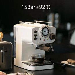 Retro semi-automatic Italian coffee machine preferred for gift giving, for home and office use