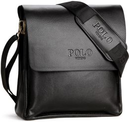 Men Classic Travel Business Shoulder Bag Wallet Satchel Pack Casual Daypack Leather Briefcase Crossbody Polo Messenger Bag6404553