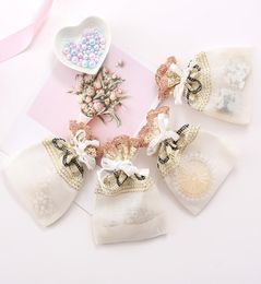 12pcs lots Gifts Bags Wedding Party Favours with Bowknot 10x4cm Jewellery Gift Package Pouch Christmas Return Gifts Candy Soap Bags248211609