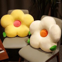 Pillow Flower Shaped Floor Futon Mat Pouffe Kids Adults Seat For Bed Room Reading Game Playing Watching TV