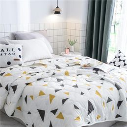 Flamingo Geometric Summer Quilt Blankets Comforter Bed Cover Quilting Home Textiles Suitable for Children Adults Twin Queen size6008708