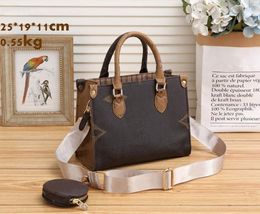 40156/M40995 MM size Luxury Designer Bags 2 pcs set with wallet women handbags ladies designers Messenger composite bag lady clutch bag shoulder tote
