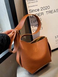 Evening Bags Small Women's Shoulder Bag Designer Pu Leather Handbags For Women Female Crossbody Bucket Fashion