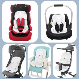 Pillow Baby Stroller Head Neck Support Orthopaedic Breathable Mesh Liner Thermal Mattress Car Seat