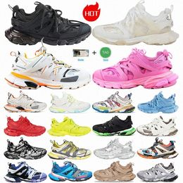 Sneakers Designer Trainers 3 Shoes Mens Women Track 3.0 sneaker shoe Black White Green pink blue grey orange sliver multi red yellow daBCmx#