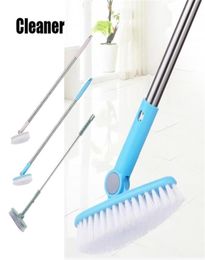 Durable Toilet Cleaning Brush Removable Bathroom Wall Floor Scrub Brush Long Handle BathTub Shower Tile Cleaning Tool30 2012146028107