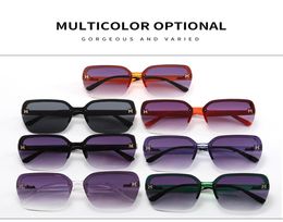 Classic fashion European American sunscreen sunglasses for men and women classic trend luxury designer brand PC ladies square beac4461563
