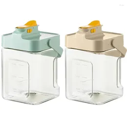 Water Bottles Drink Dispenser For Fridge Portable Refrigerator Juice Pitcher Strong Sealing Containers Tea Soda Milk