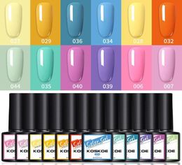 12 bottle set Colour sequined nail polish glue continuous potherapy nail polish set nail polish Colour glue whole2034363