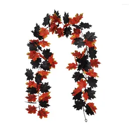 Decorative Flowers Artificial Garlands Black Door Wall Decor Autumn Brand