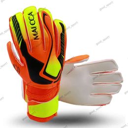 MAICCA Sports Gloves Goalkeeper Gloves Soccer Professional Kids Children Football Finger Protection Soccer Football Latex Goalie Gloves 169