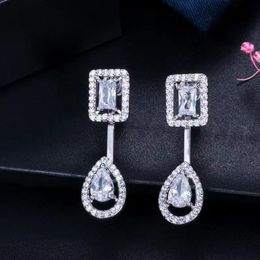 Earrings designer Earrings Luxury jewelry Solid Colours Letter Design Earrings diamond Temperament Versatile Style fashion jewelry Christmas gift very good