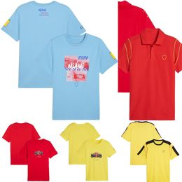 2024 F1 Driver T-shirt Formula 1 Men's Polo Shirts T-shirt New Season Team Men Women Racing Suit Short Sleeves Jersey T-shirts